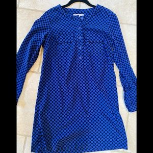 Women’s Gap Long Sleeved Dress Blue/Black Size XS